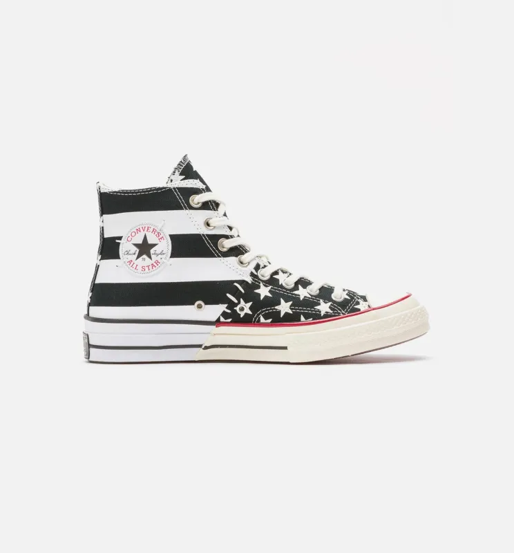 Chuck 70 Archive Restructured High Top Mens Lifestyle Shoe - Black/White made by Converse