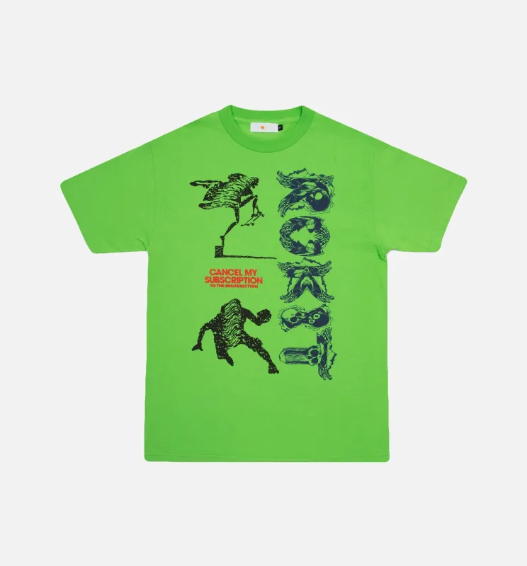 Subscription Mens T-Shirt - Green/Green sold by Nice Kicks Retail