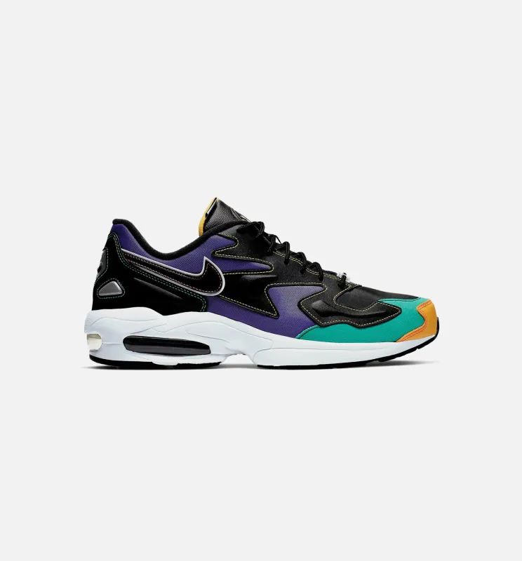 Air Max 2 Light Mens Lifestyle Shoe - Black/Purple sold by Nice Kicks Retail