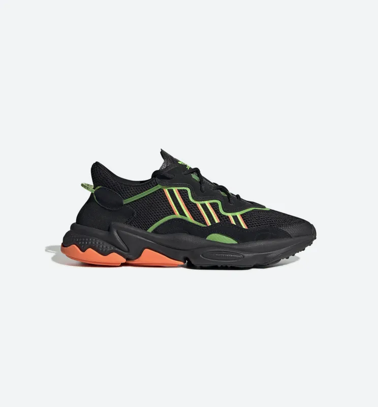 Ozweego Mens Running Shoe - Black/Green/Orange sold by Nice Kicks Retail