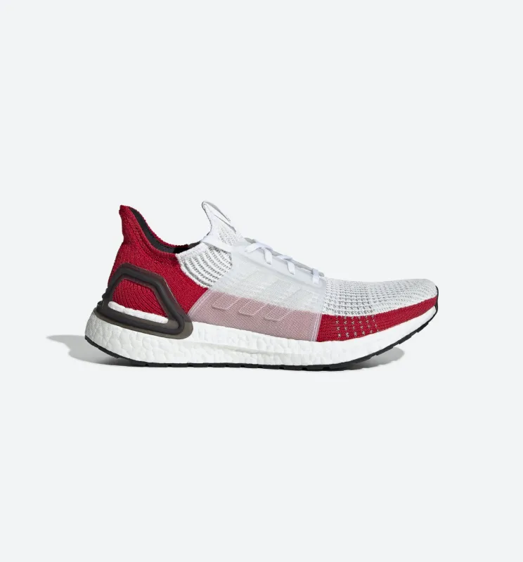 Ultraboost 19 Mens Running Shoe - White/Black made by Adidas
