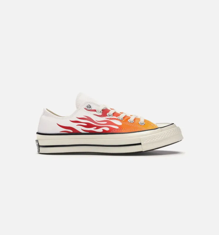 Chuck 70 Archive Print Low Top Mens Lifestyle Shoe - White/Red made by Converse