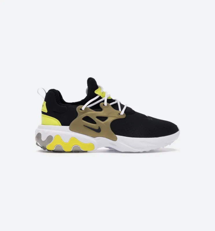 React Presto Mens Running Shoe - Black/Yellow sold by Nice Kicks Retail