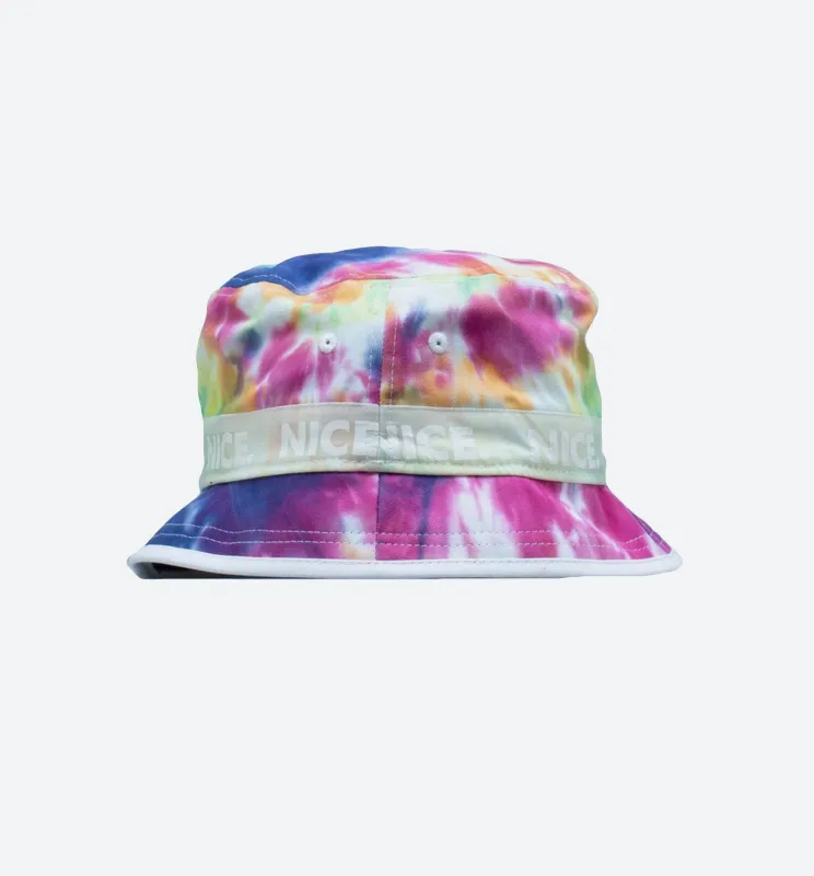 Nice Kicks X New Era Mens Bucket Hat (Tie Dye) made by New Era