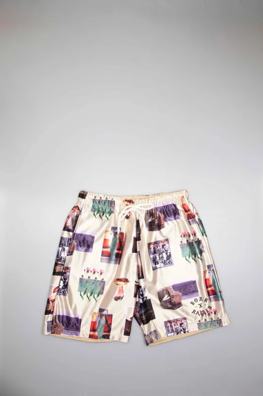 After School Basketball Mens Shorts - Khaki/Khaki made by Nice Kicks Retail