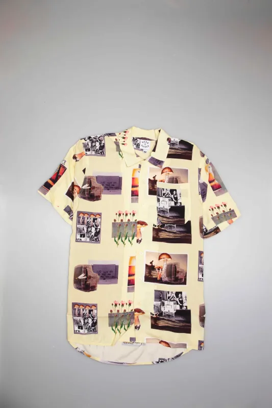After School Special Button Up Mens Shirt - Khaki/Khaki made by Nice Kicks Retail