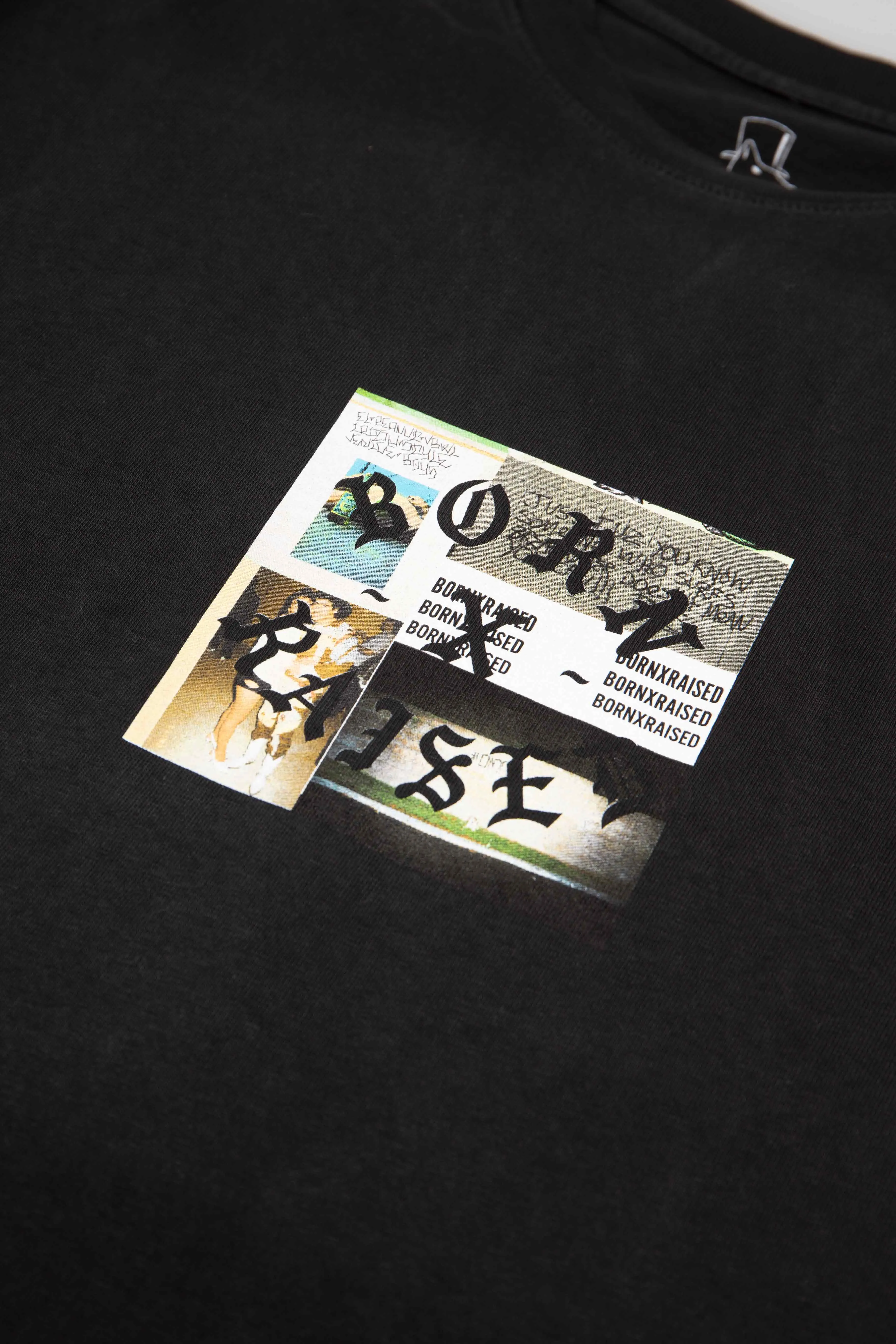 Party Square Mens T-Shirt - Vintage Black/Black sold by Nice Kicks Retail product image thumbnail 3