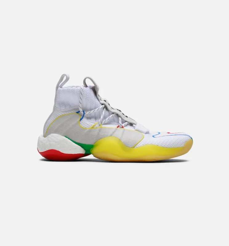 Pharrell X adidas Crazy BYW Lvl X Mens Shoes - White/Multi sold by Nice Kicks Retail