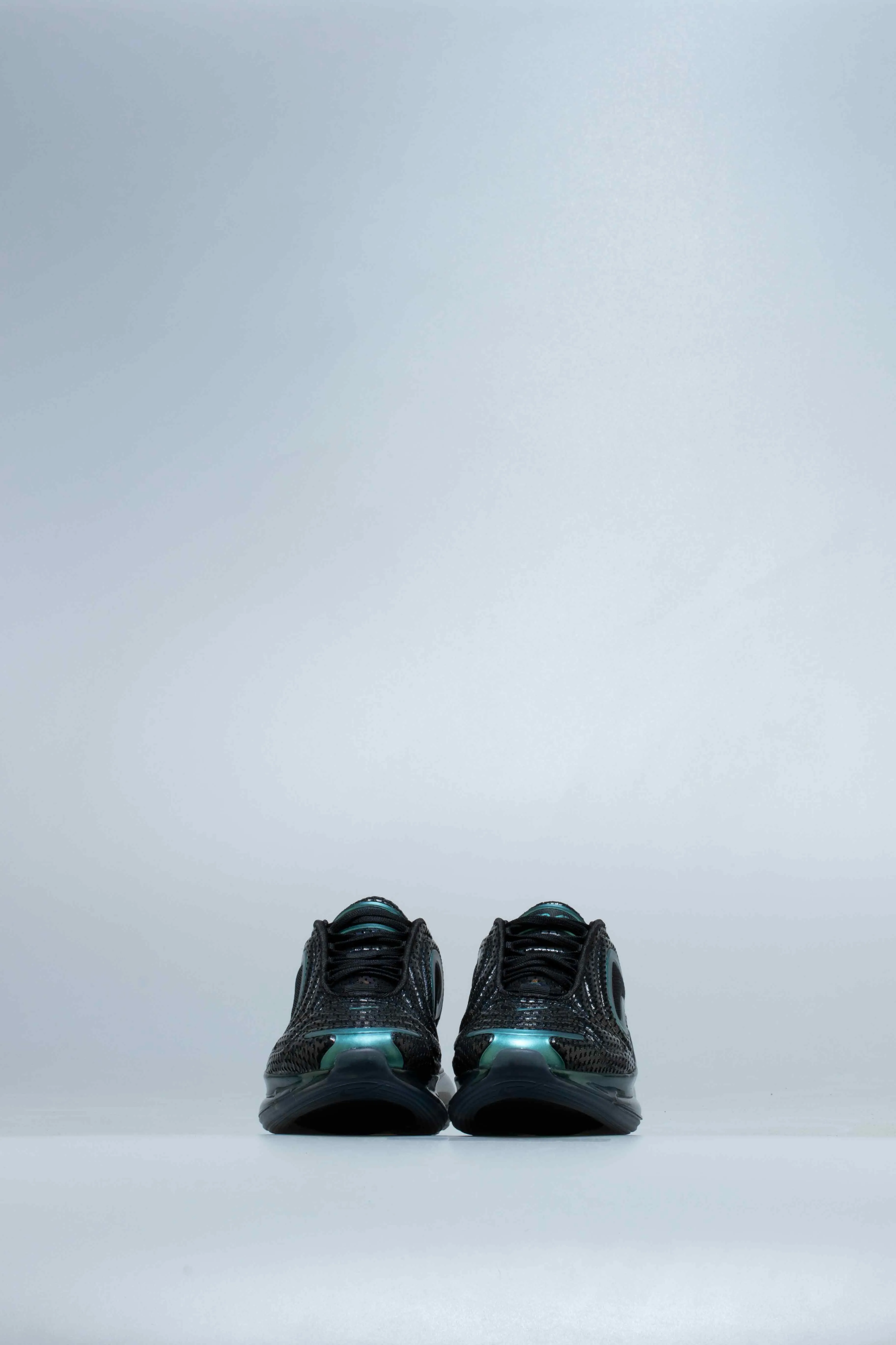 Air Max 720 Retro Womens Shoes - Black/Metallic Silver sold by Nice Kicks Retail product image thumbnail 2