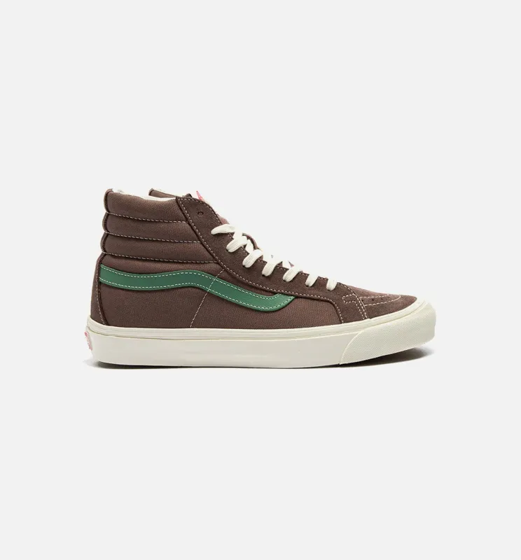 OG SK8 Hi LX Mens Shoe - Brown/Green made by Vans