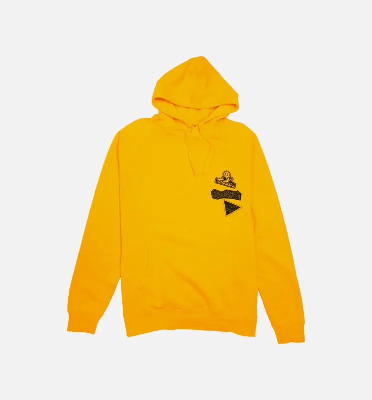 Sticker Slap Mens Hoodie - Black Overdye/Black made by Nice Kicks Retail