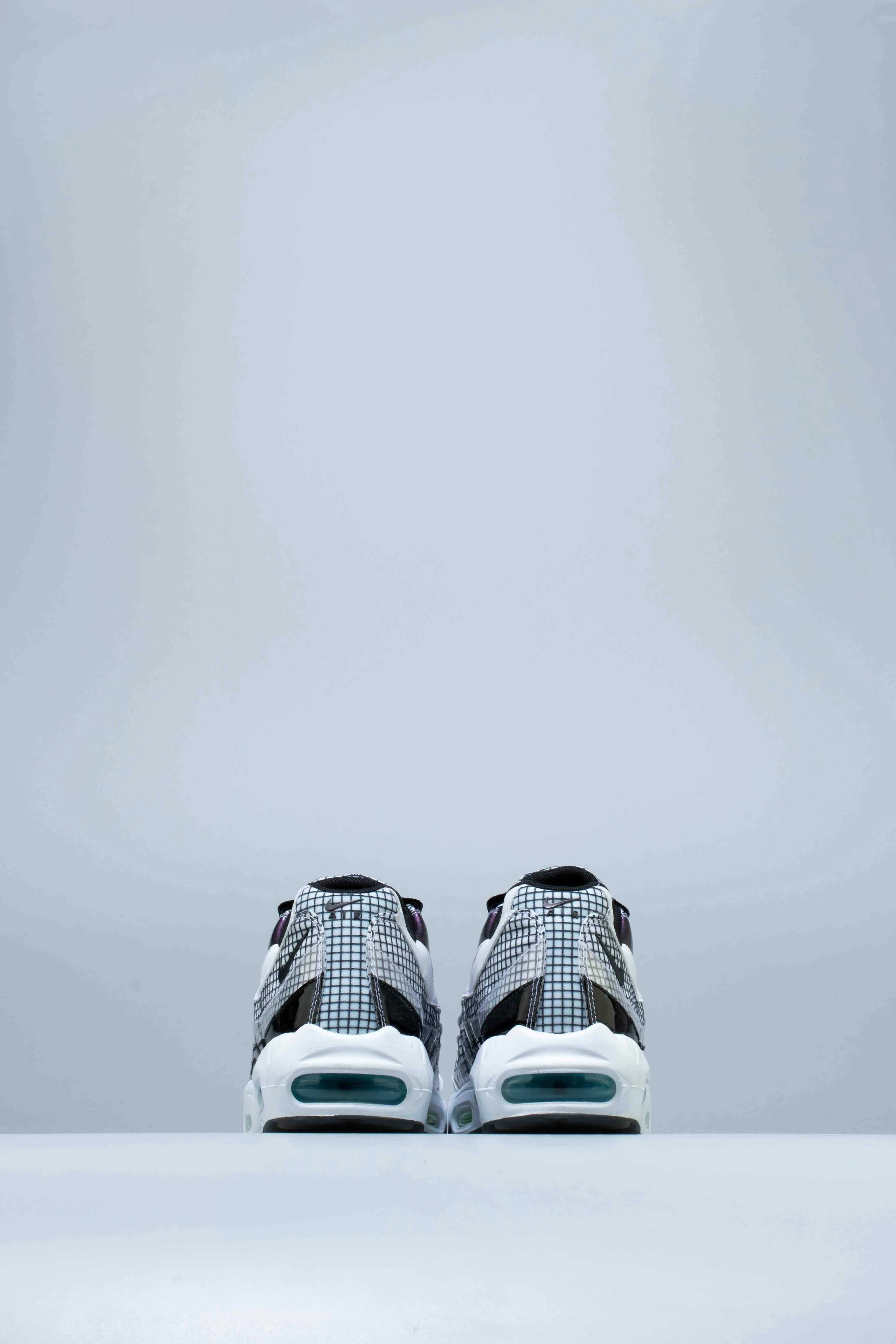 Air Max 95 Grid Pack Mens Shoe - White/Black/Blue Glaze/Lime Blast sold by Nice Kicks Retail product image thumbnail 3