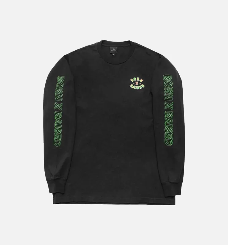 Heat Seaker Long Sleeve Mens T-Shirt - Black made by Nice Kicks Retail