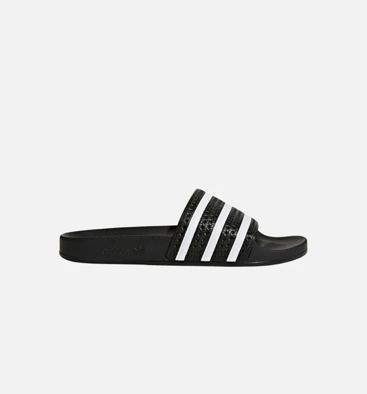 Adilette Slides Mens Sandals - Black made by Adidas