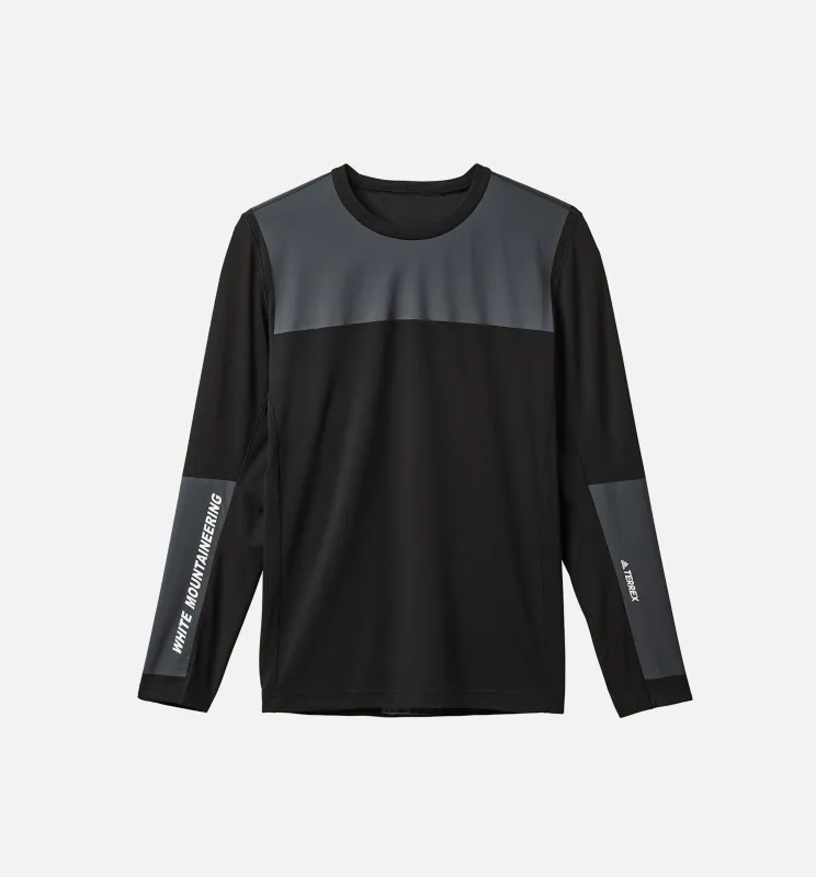 Agravic Bonded Long Sleeve Mens T-Shirt - Black/White made by Nice Kicks Retail