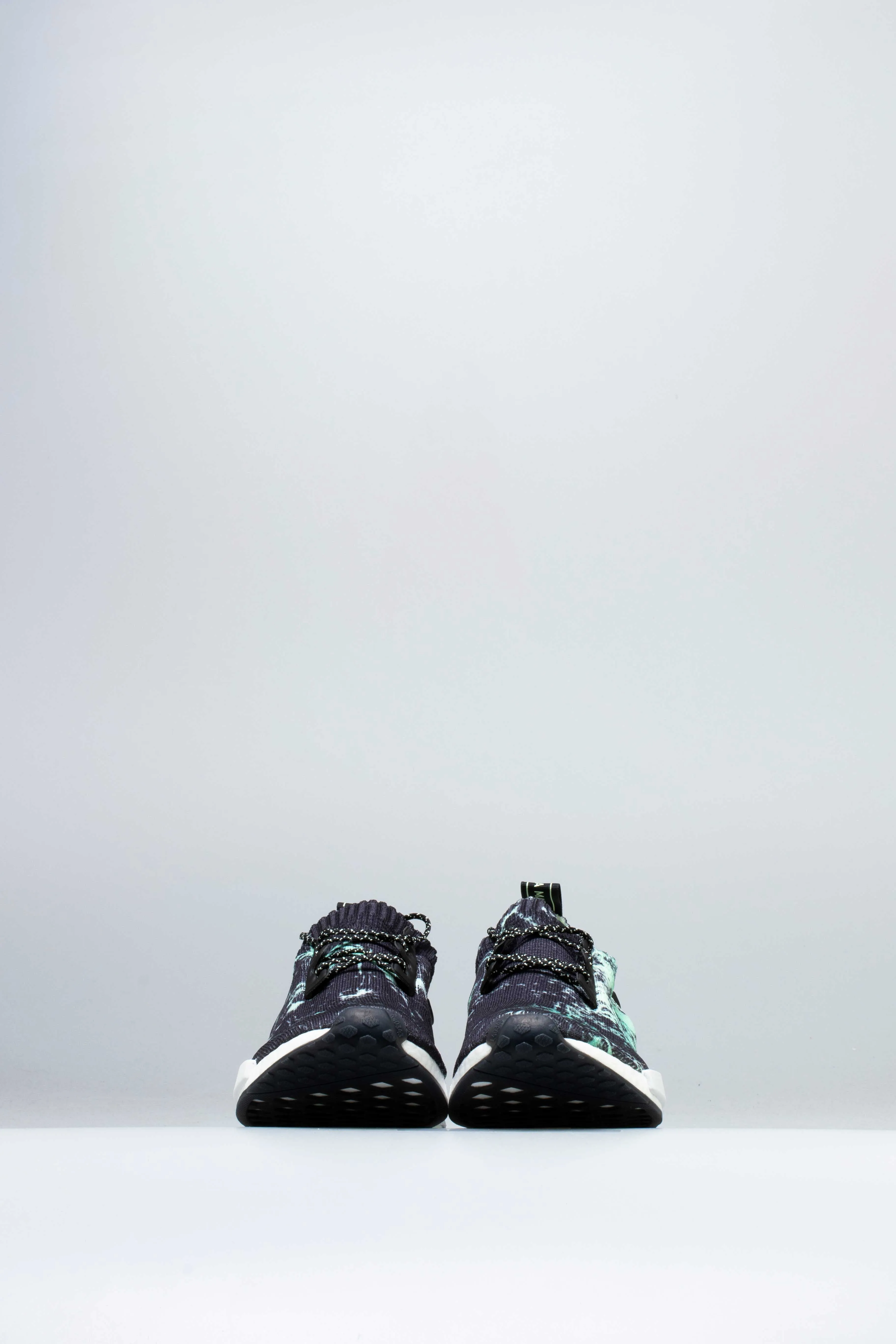 NMD R1 Primeknit Green Marble Mens Shoe - Black/White/Green sold by Nice Kicks Retail product image thumbnail 2