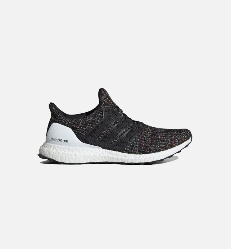 Ultraboost Mens Running Shoe - Black/Red/White made by Adidas