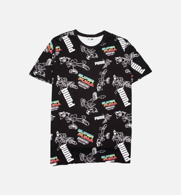 Sonic the Hedgehog X Puma Rs-0 Mens T-Shirt White/Multi made by Puma