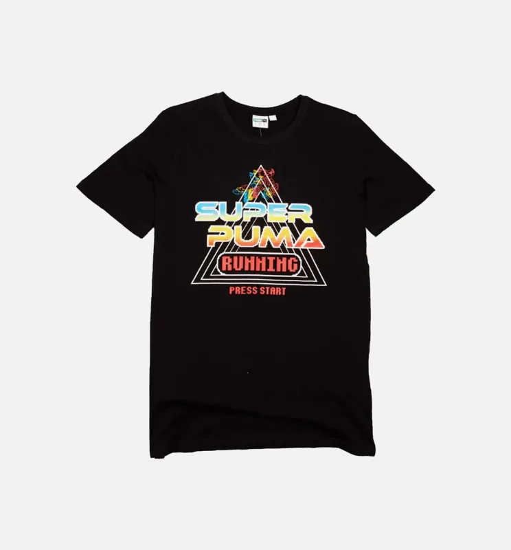 Sonic the Hedgehog X Puma Rs-0 Mens T-Shirt - Black/Black made by Puma