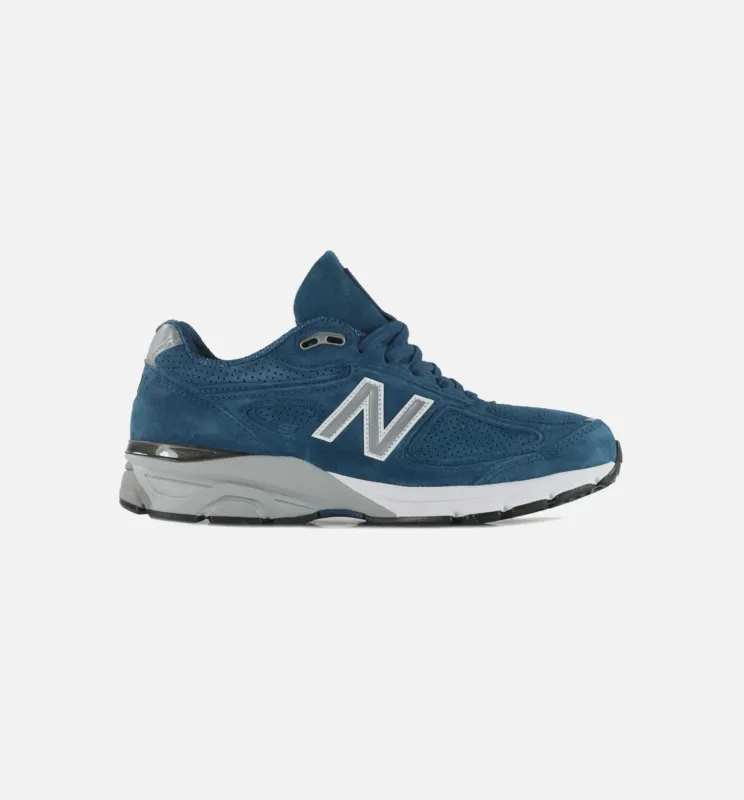 990 Teal Mens Shoe - North Sea Teal/White made by New Balance