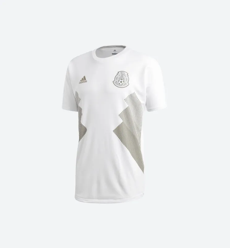 Mexico Seasonal Special Mens T-Shirt - White/Green made by Adidas
