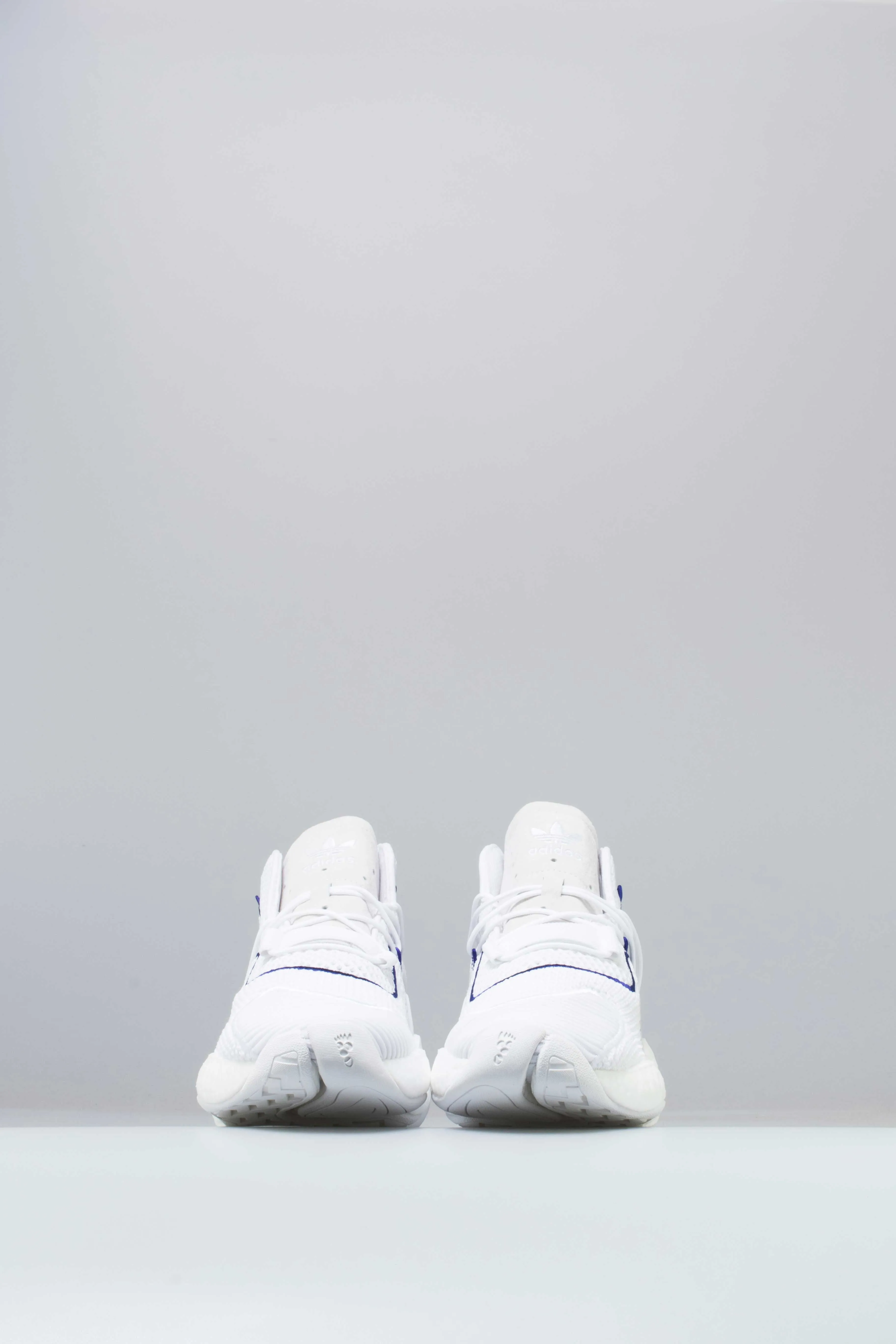 Crazy Boost Mens Shoe - White/Black/Purple sold by Nice Kicks Retail product image thumbnail 2