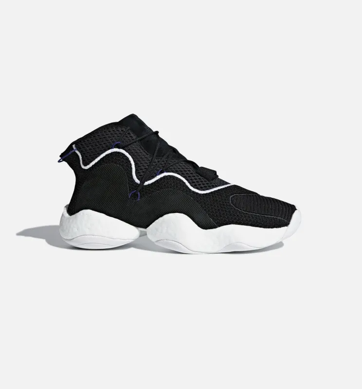 Crazy Boost You Wear (BYW) Lvl 1  Mens Shoe - Black/White/Purple made by Adidas