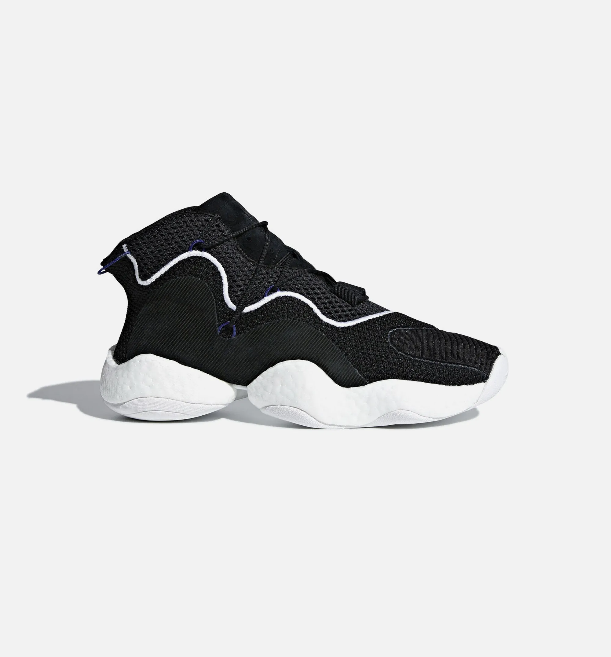 Crazy Boost You Wear (BYW) Lvl 1 Mens Shoe - Black/White/Purple sold by Nice Kicks Retail