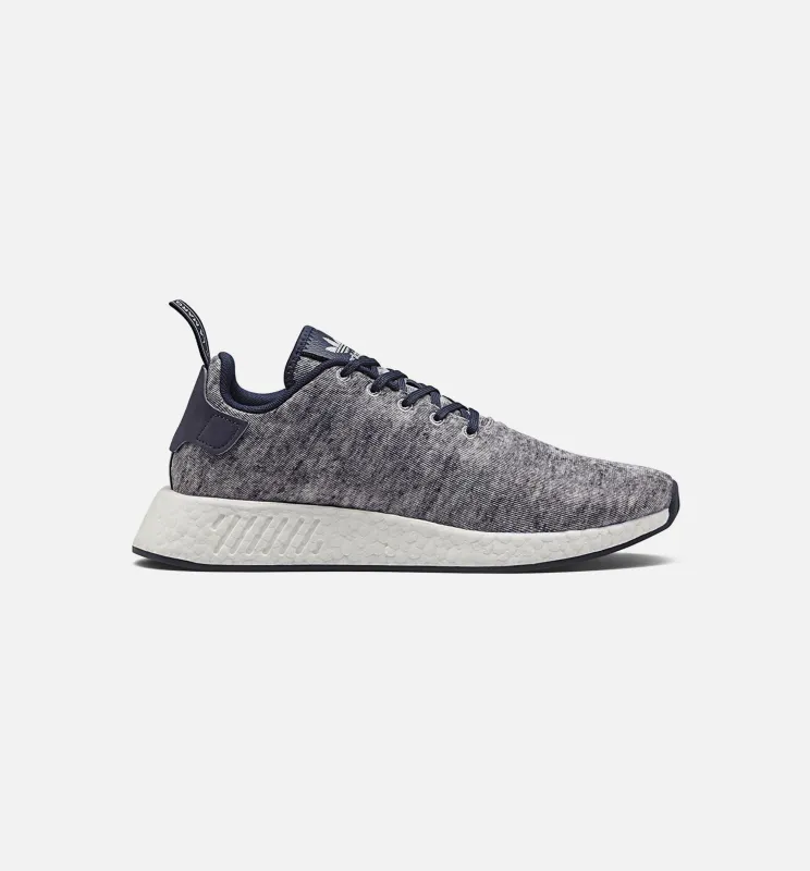 Us & Sons NMD R2 Mens Shoe - Core Heather Grey/Matte Silver/Running White made by Adidas