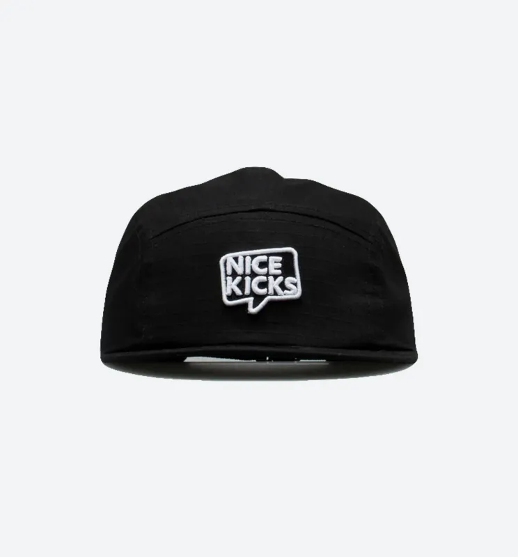 Nice Kicks Camper Hat - Black/White made by New Era