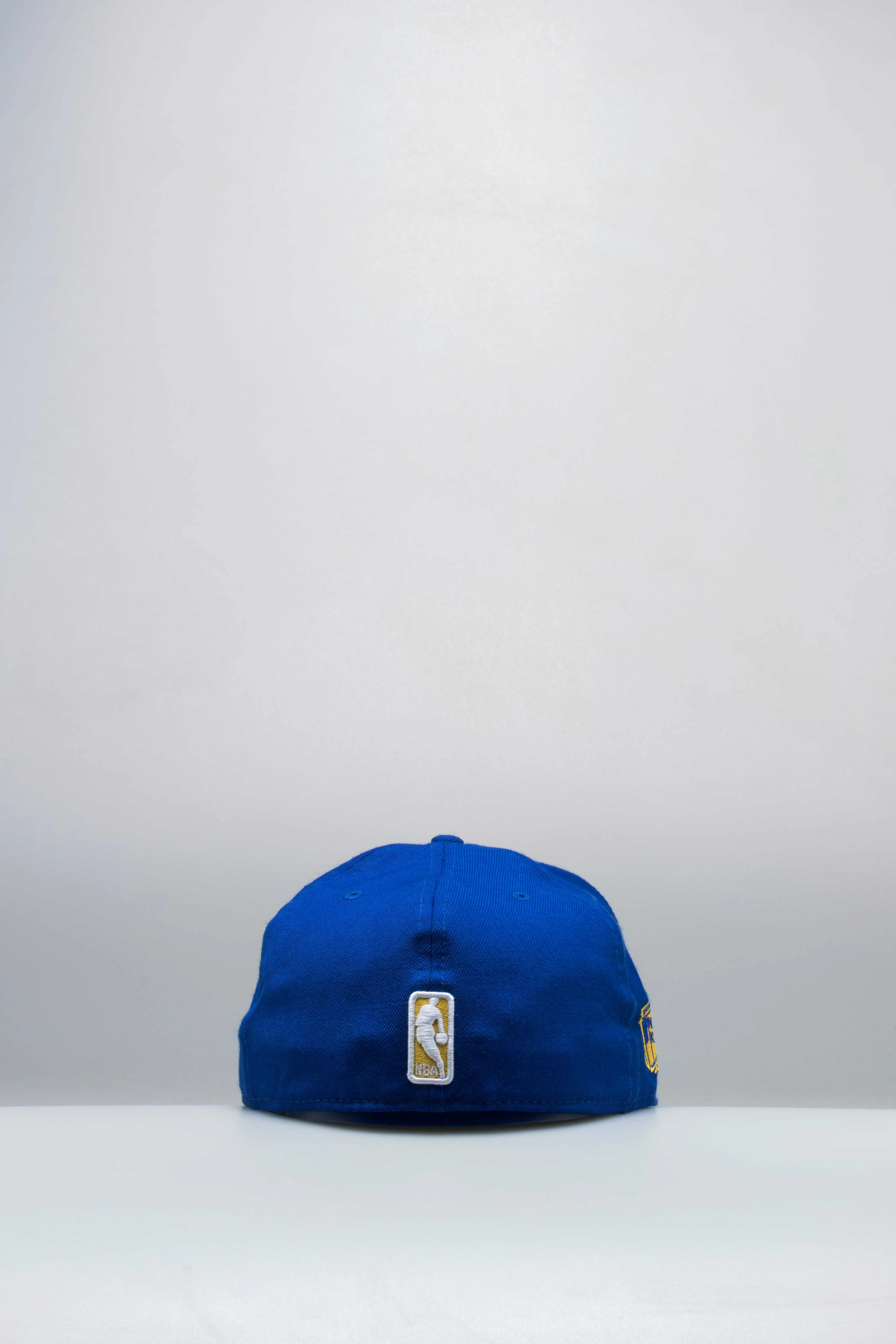 Nice Kicks X New Era Golden State Warriors NBA Fitted Hat - Royal Blue/Yellow/White sold by Nice Kicks Retail product image thumbnail 3
