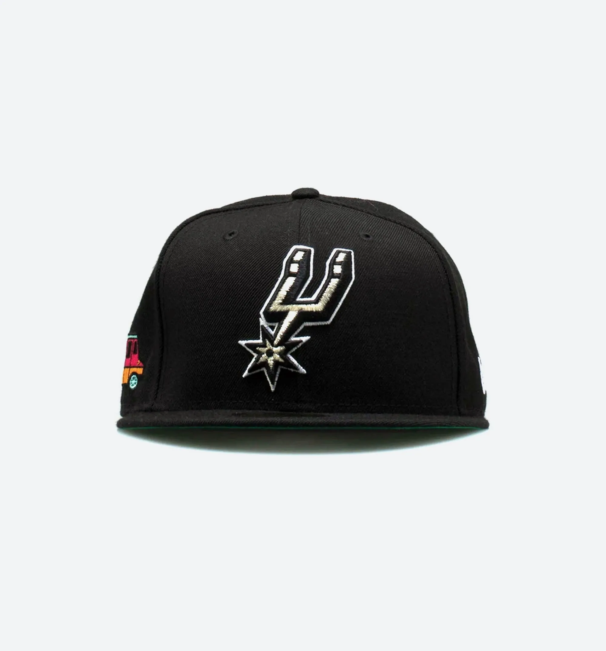 Nice Kicks X New Era San Antonio Spurs NBA Mens Fitted Had - Black/Black sold by Nice Kicks Retail