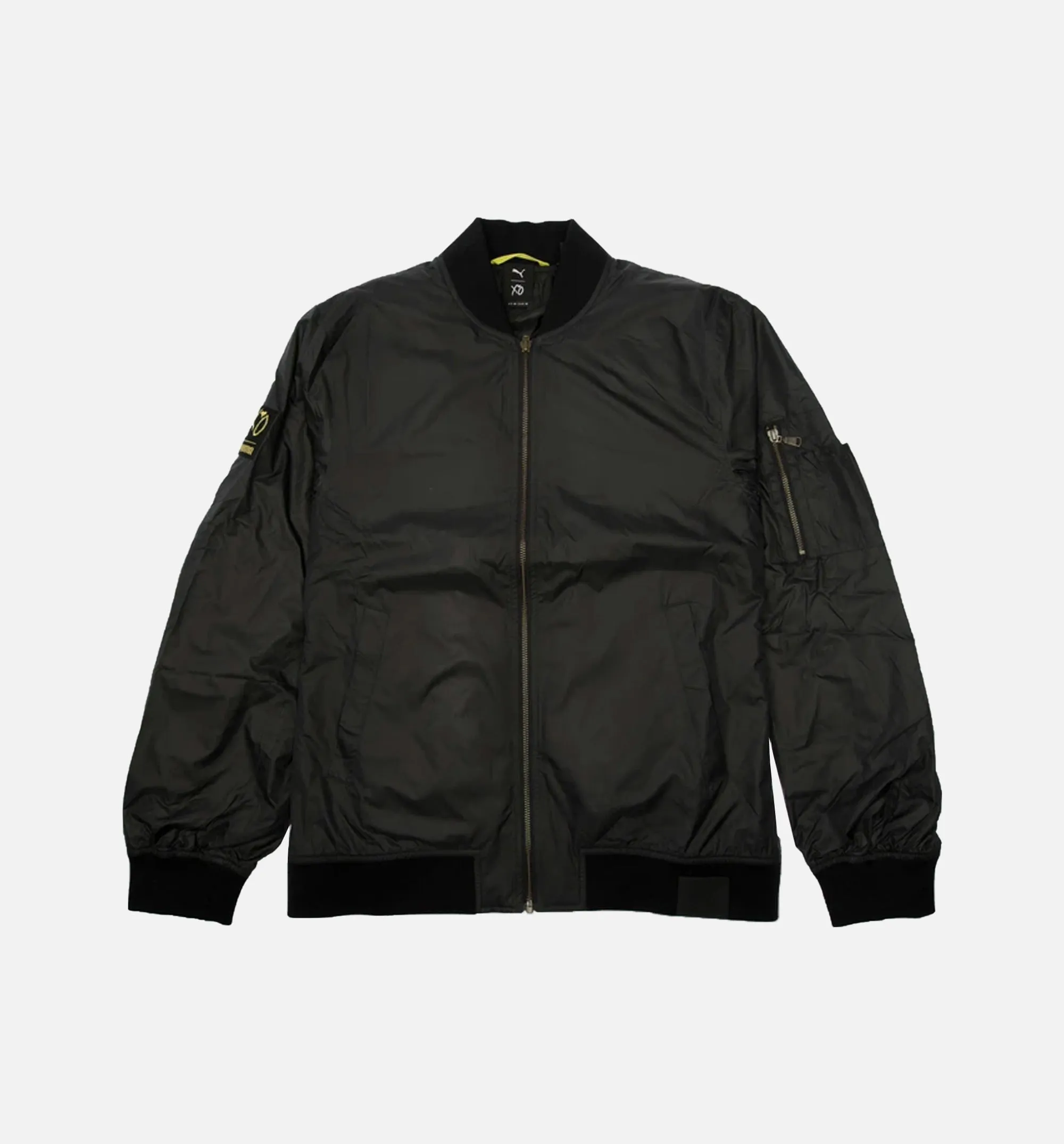 The Weeknd Collection Xo Mens Nylon Bomber Jacket - Black/Black sold by Nice Kicks Retail