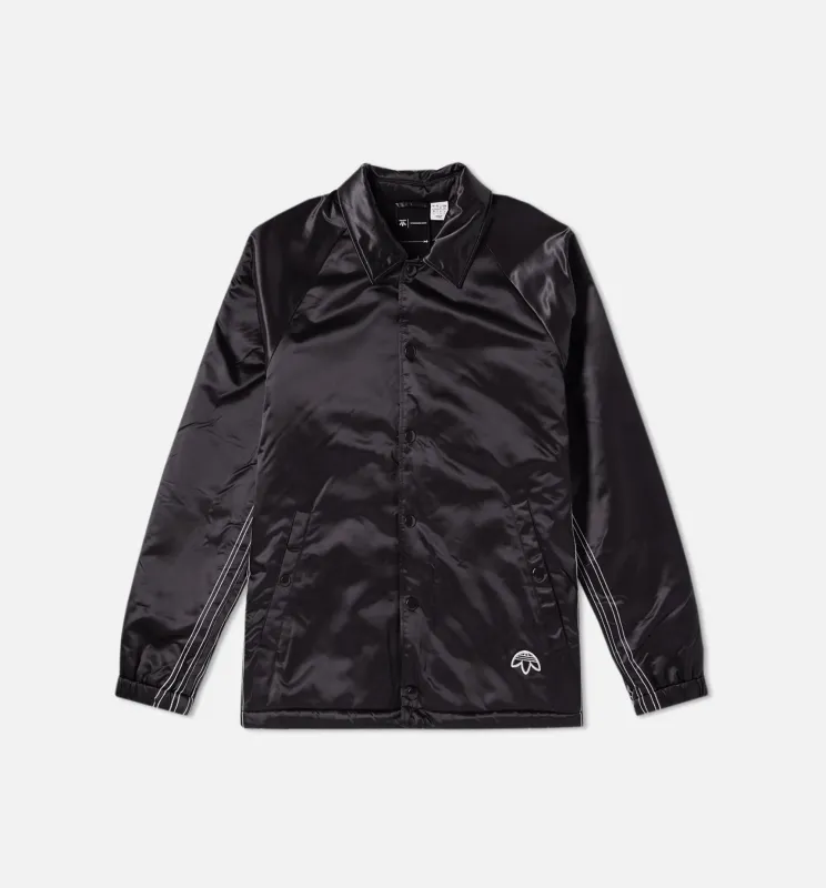 Alexander Wang X adidas Collection AW Coach Mens Jacket -  Black/Black made by Adidas