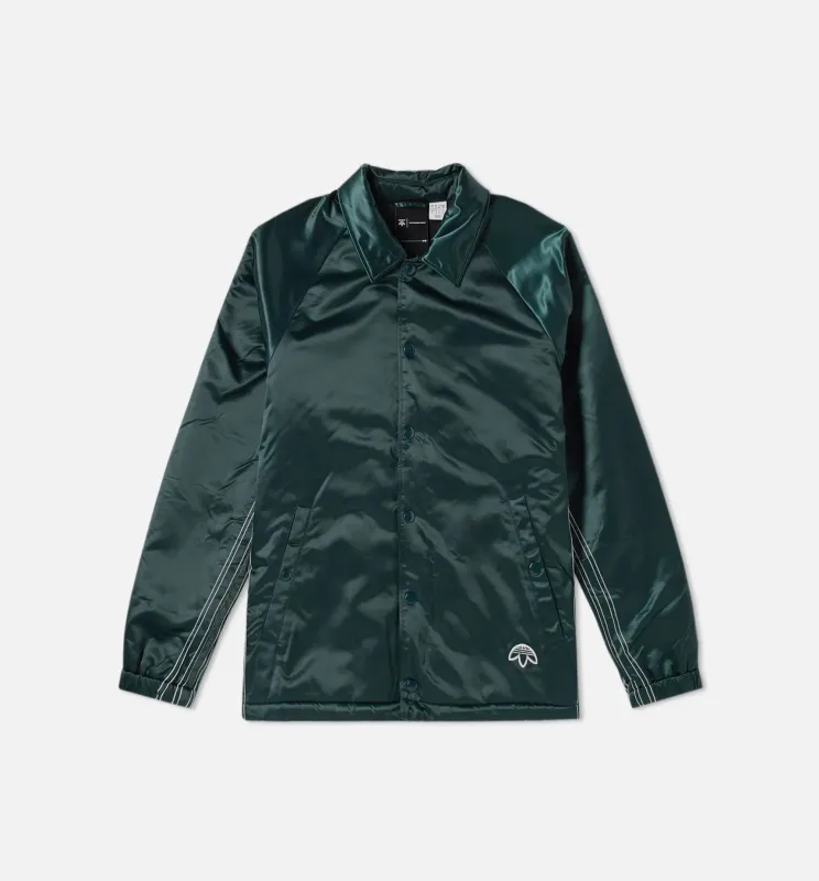 Alexander Wang X adidas Collection AW Coach Mens Jacket - Green/Black made by Adidas