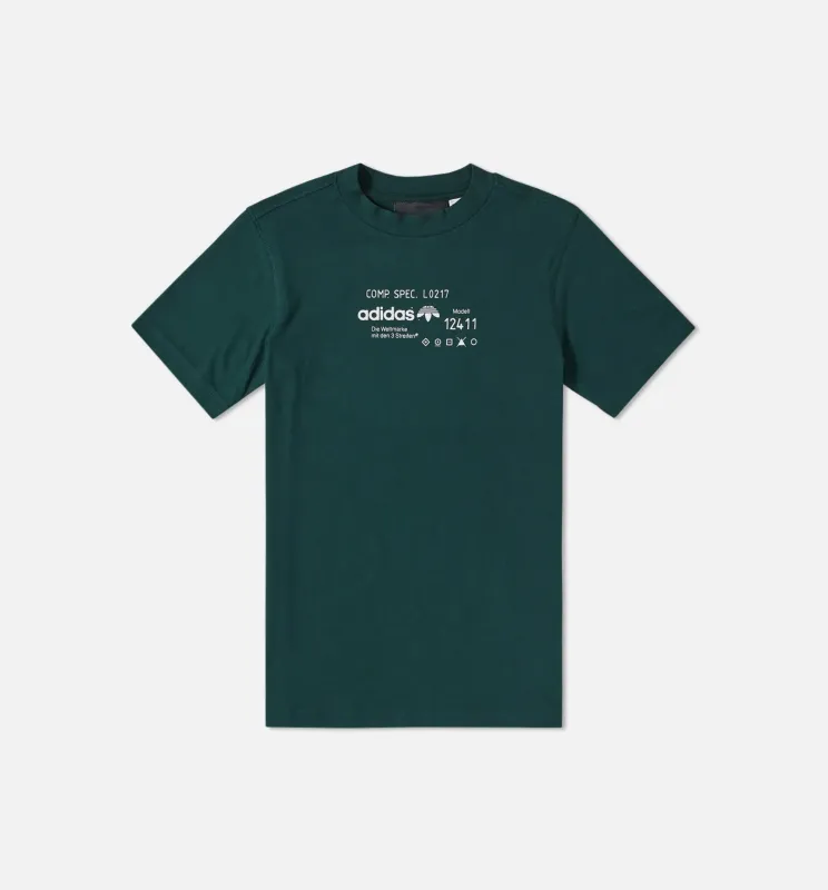 Alexander Wang X adidas Collection AW Graphic Mens Shirt - Green/Green made by Adidas