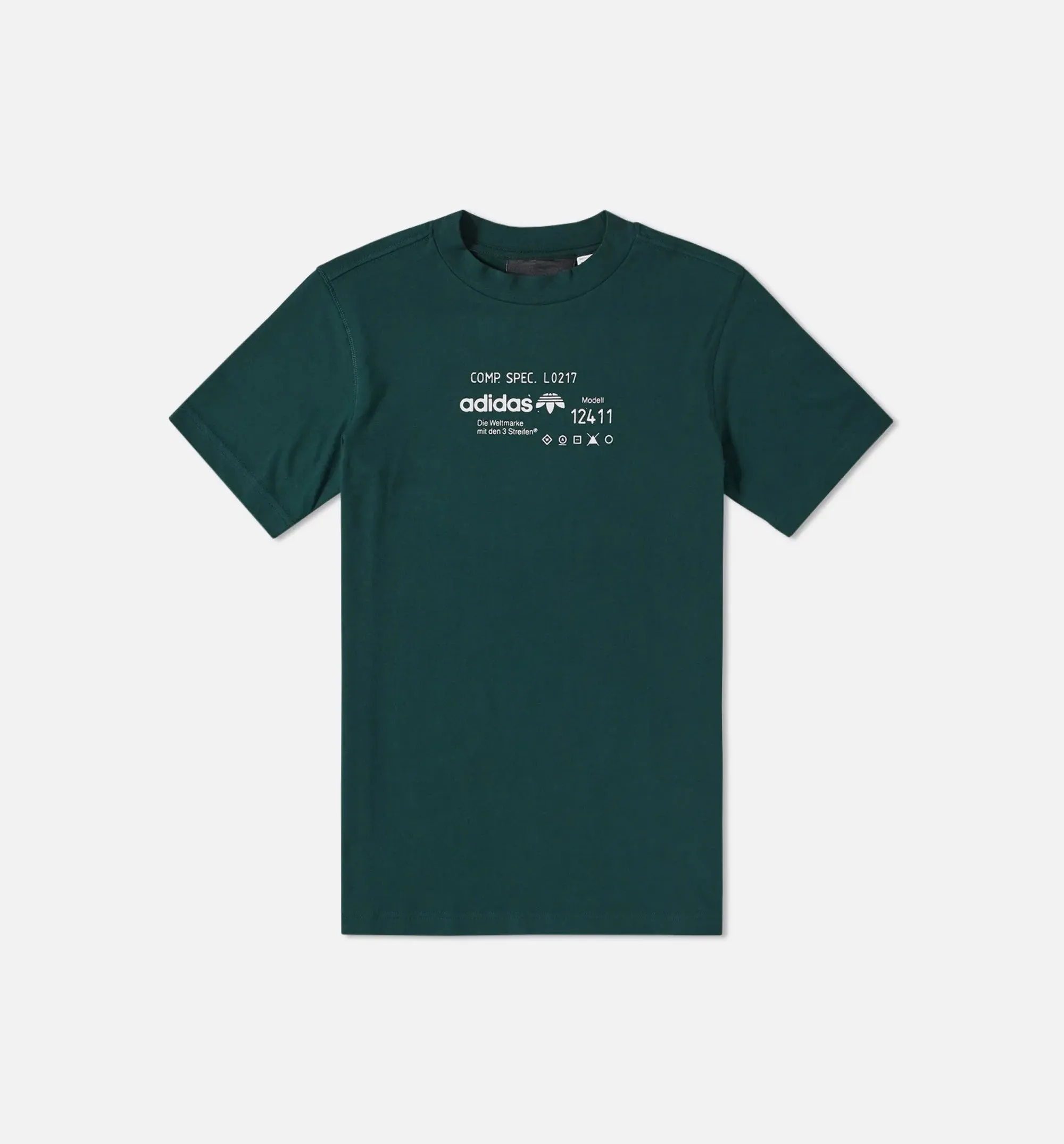 Alexander Wang X adidas Collection AW Graphic Mens Shirt - Green/Green sold by Nice Kicks Retail