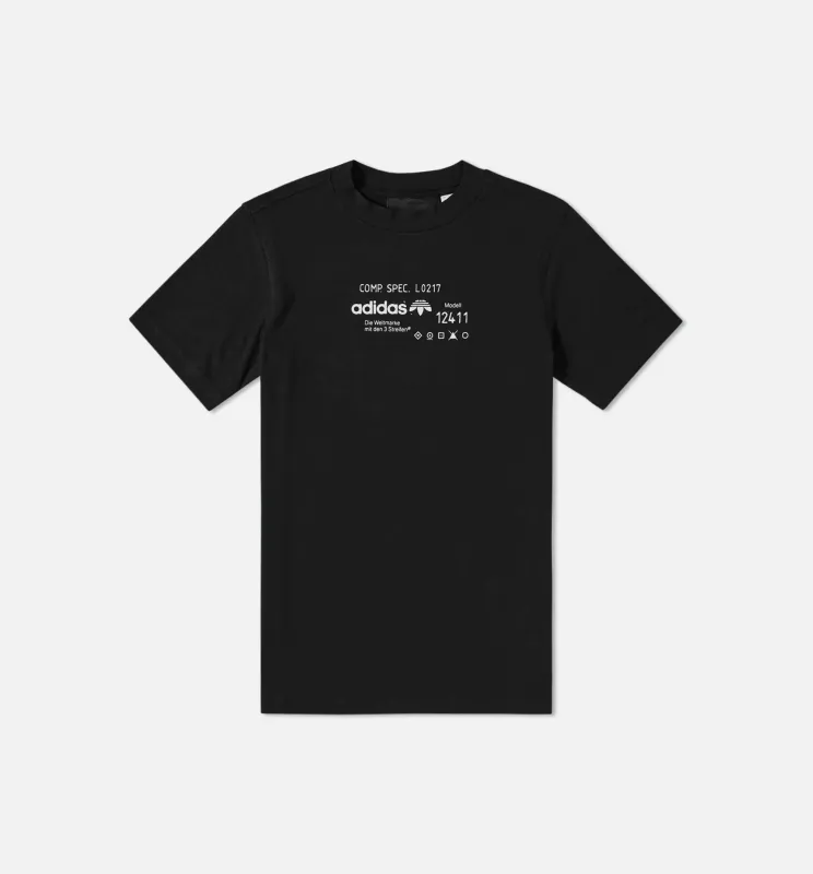 Alexander Wang X adidas Collection AW Graphic Mens Shirt - Black/Black made by Adidas