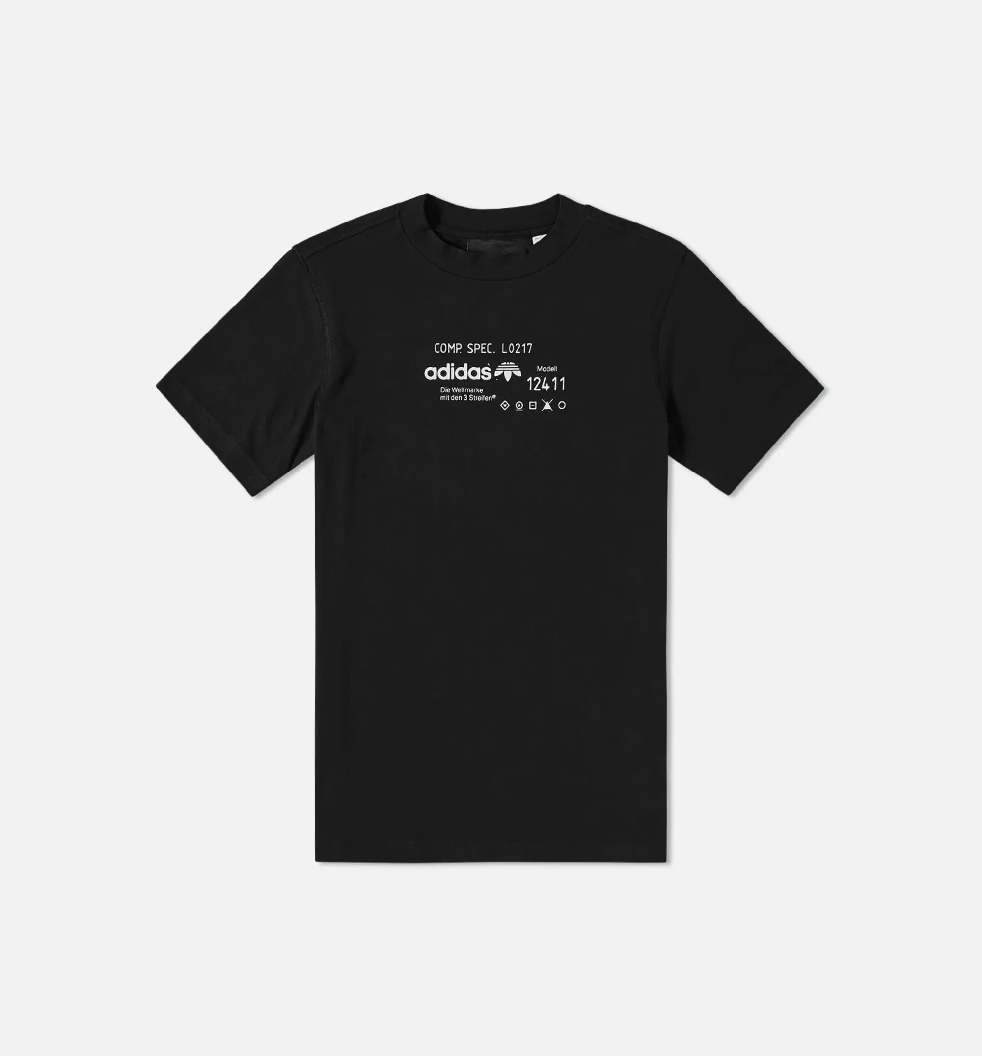 Alexander Wang X adidas Collection AW Graphic Mens Shirt - Black/Black sold by Nice Kicks Retail