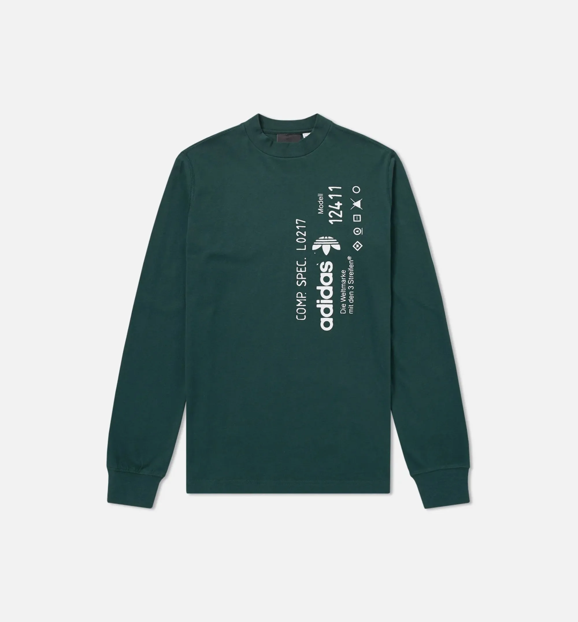 Alexander Wang X adidas Collection AW Long Sleeve Mens Shirt - Green/Green sold by Nice Kicks Retail