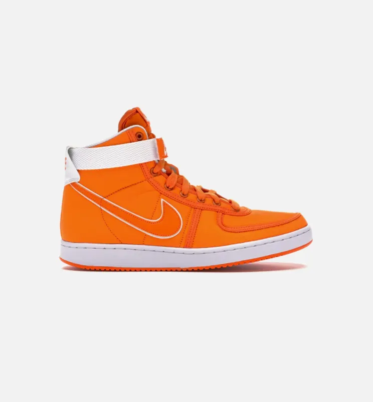 Vandal High Doc Brown Supreme Canvas Qs Mens Shoe - Orange/White made by Nike