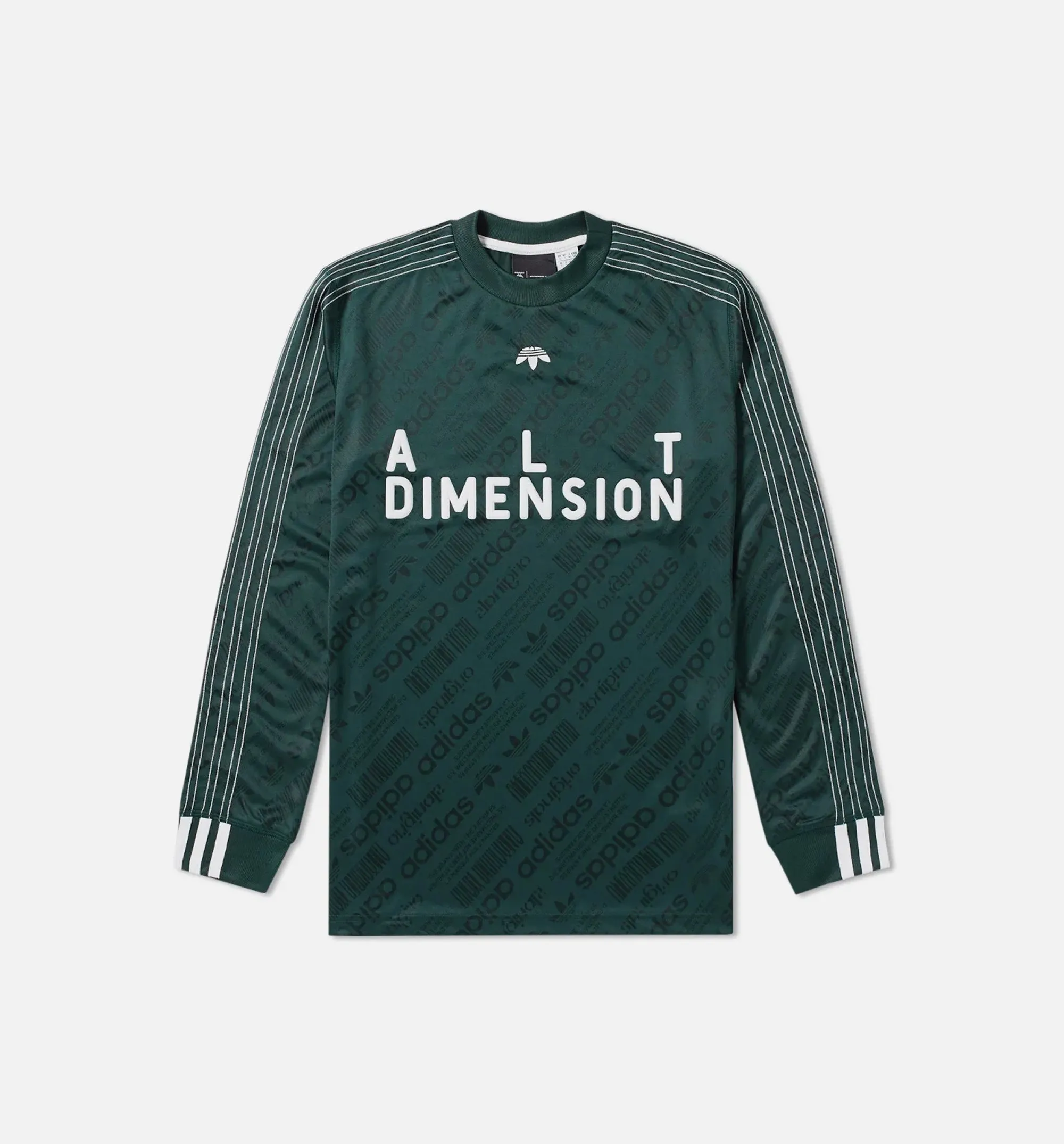 Alexander Wang Collection Mens Soccer Long Sleeve T-Shirt - Green/White sold by Nice Kicks Retail