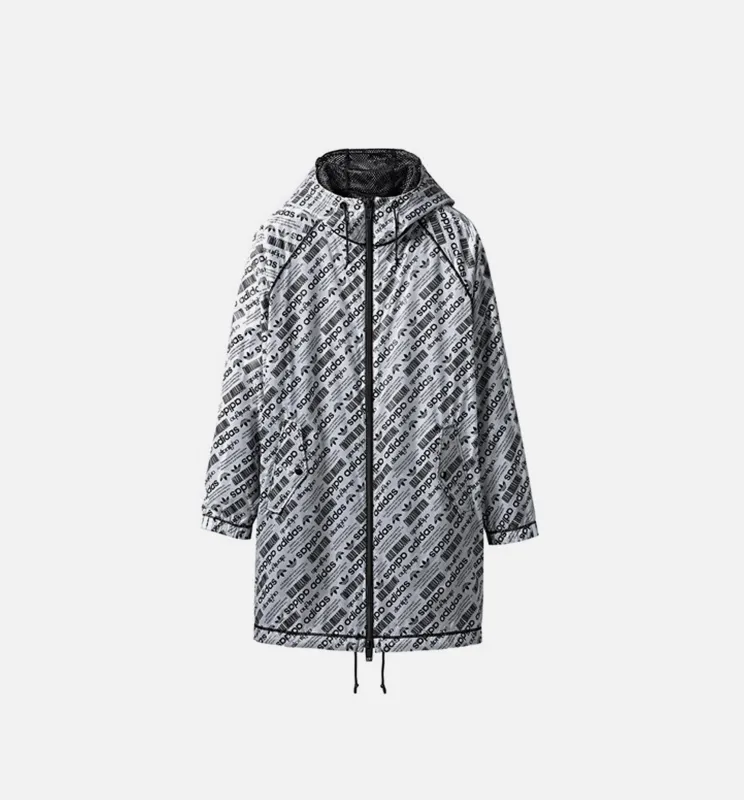 Alexander Wang Collection Parka Jacket - White/Black made by Adidas