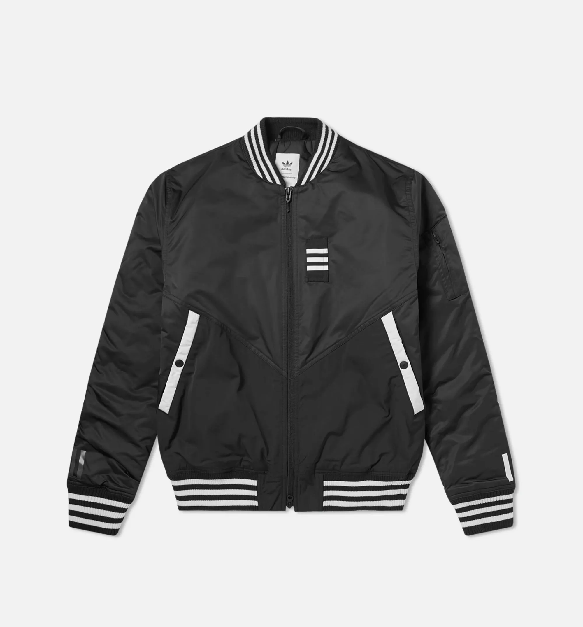 White Mountaineering Collection Mens Flight Jacket - Black/Black sold by Nice Kicks Retail product image thumbnail 2