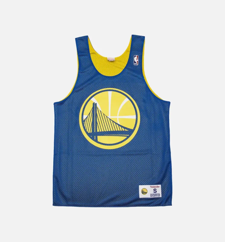 Golden State Warriors NBA Reversible Mesh Mens Jersey - Blue/Gold made by Nice Kicks Retail