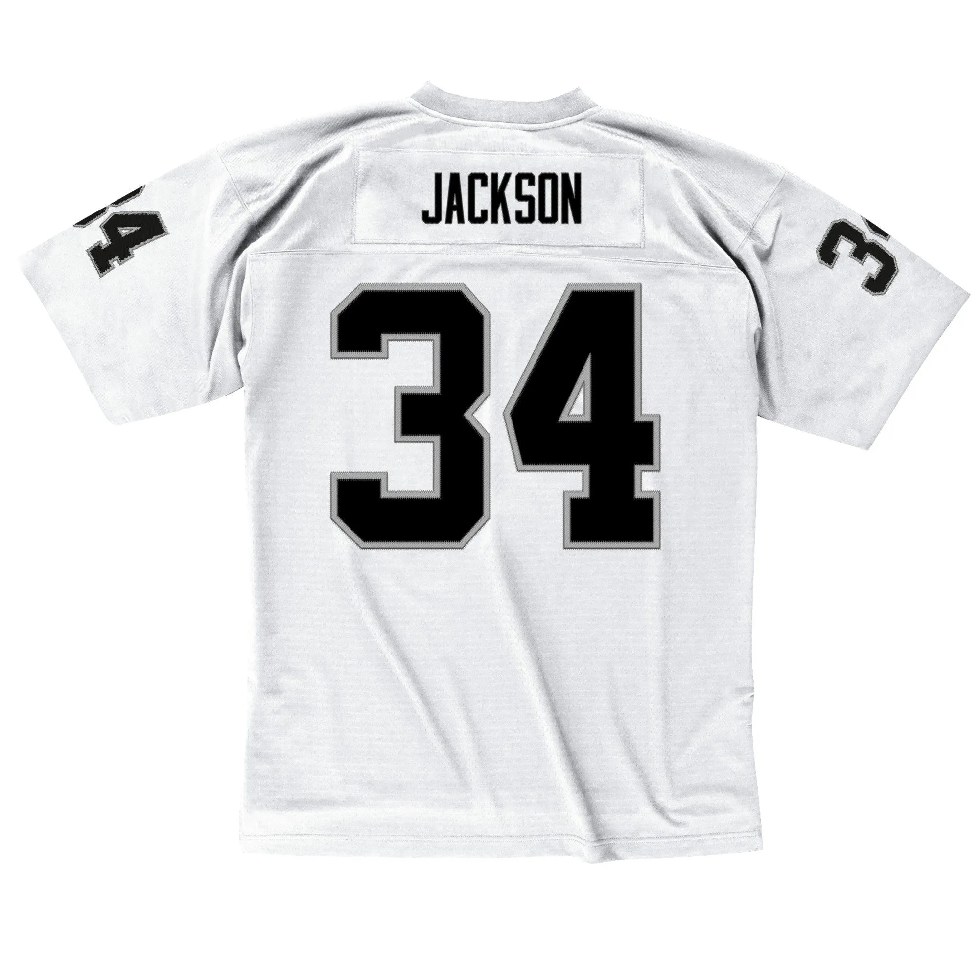 Replica Collection Los Angeles Raiders NFL Bo Jackson Jersey - White/Black sold by Nice Kicks Retail product image thumbnail 2