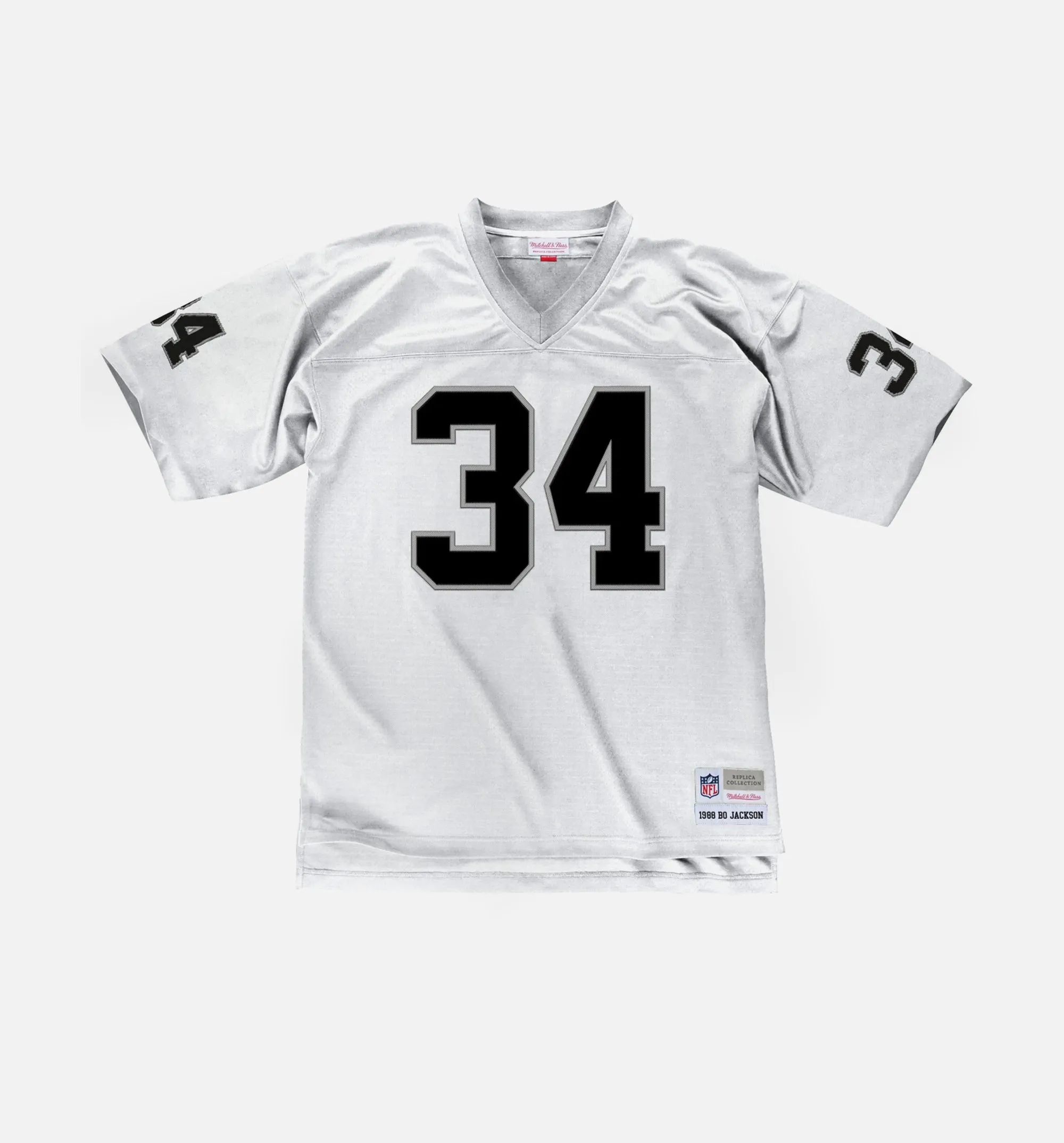 Replica Collection Los Angeles Raiders NFL Bo Jackson Jersey - White/Black sold by Nice Kicks Retail