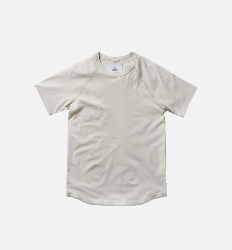 Reigning Champ Raglan Cotton Jersey Tee Men's - Dust made by Reigning Champ