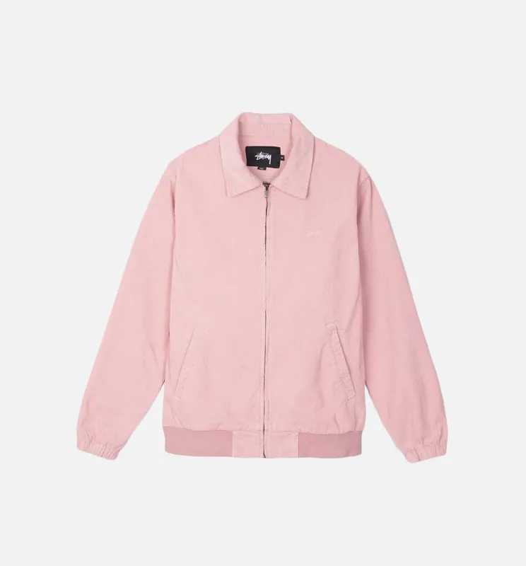 Stussy Bleached Out Cord Jacket Men's - Pink made by Stussy