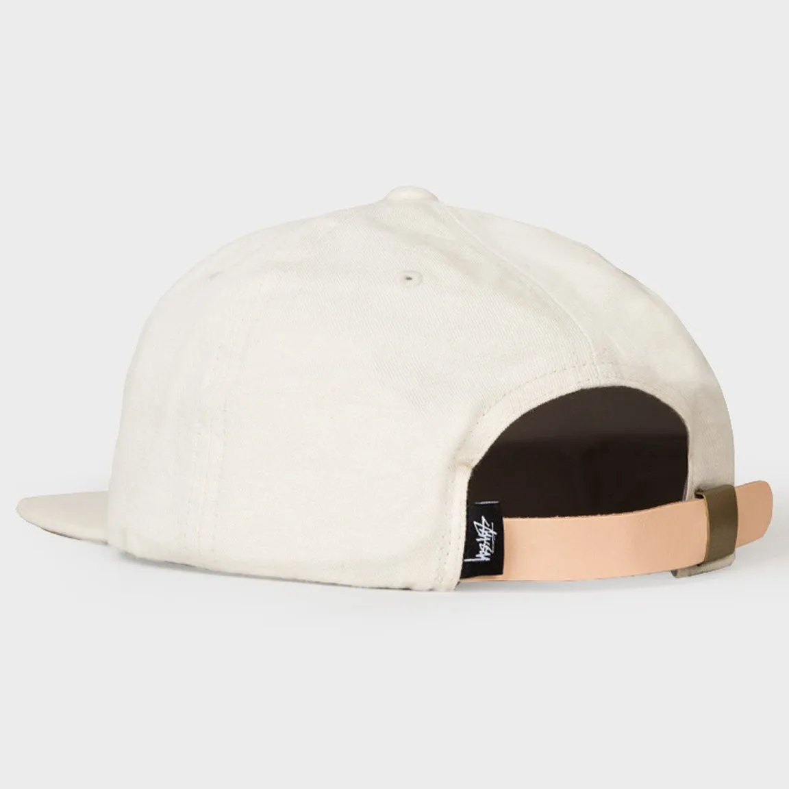 Mask Logo Strapback Mens Hat - White sold by Nice Kicks Retail product image thumbnail 3